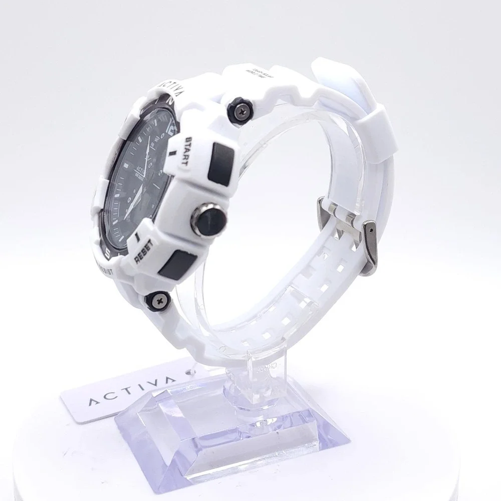Activa X Invicta ACW8045-001 Digital Watch 53mm White New